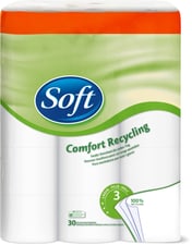 Soft Recyclage papier toilette 30er