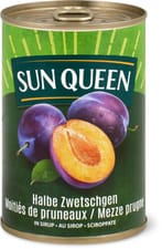 Sun Queen Moitiés de pruneaux