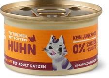 Morceaux en sauce pour chat Poulet élevé en plein air Edgard & Cooper 85 g