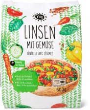 YOU lentilles avec légumes