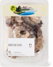 Bio crevettes crue décortiquées