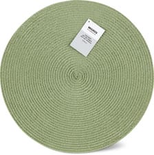 K&C Set de table vert Ø38cm