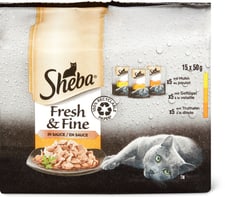 Sheba Fresh & Fine In Sauce With Chicken, Poultry, Turkey