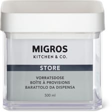 Barattolo da dispensa trasparente da 0,5 l