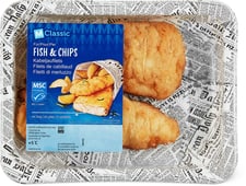 MSC Fish & Chips Cabillaud