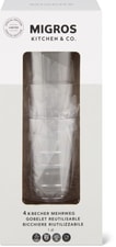 Gobelet réutilisable 1 dl, transparent