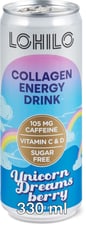 Lohilo Unicorn Dreams Berry Collagen Energy Drink