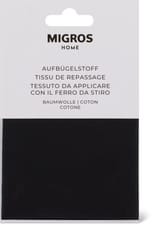 Tissu thermocollant, noir