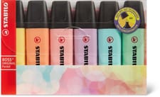Set de surligneurs Boss aux couleurs pastel