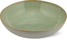 Assiette creuse verte 22 cm