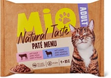 Mio Natural Taste Adult Pâté Menu With Veal & Lamb