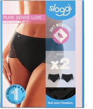 Lady's underpant Maxi (Farbe: black, Grösse: 038)