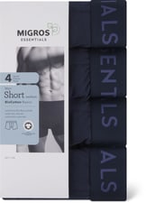 Men's Short 4pc Cotton (Farbe: night blue, Grösse: S)