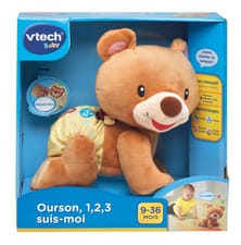 Ourson 1,2,3 suis-moi (Couleur: neutre, Langue: Français)
