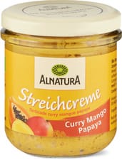 Alnatura crème tart. Curry mangue papaye