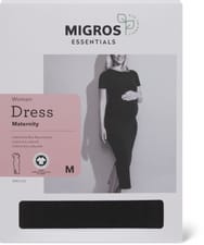 Robe de grossesse (Couleur: noir, Taille: S)