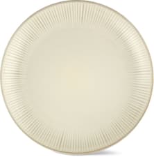Assiette plate blanche 26,5 cm Sunshine