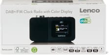 Lenco Radio-réveil CR-625BK DAB+ BT