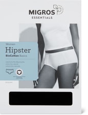 Ladies Hipster Cotton (Farbe: black, Grösse: XL)