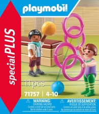 Playmobil 71757 Duo d’enfants avec matériel de gymnastique