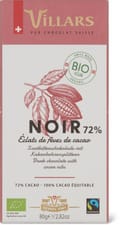 Bio Villars noir 72% Eclats fêves cacao