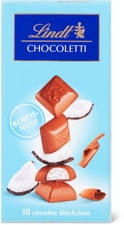 Lindt Chocoletti Plaque de chocolat Noix de coco
