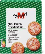 M-Budget Mini pizzas Proscuitto