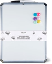 Tableau avec aimants et marqueurs