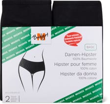 Ladies Hipster 2pcs (Farbe: black, Grösse: M)