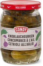 Condy Concombres à l’ail