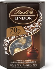 Lindt Lindor Boules Noir 70% cacao