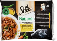 Sheba Nature's Poultry variation in jelly with chicken, turkey, duck and poultry