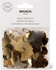 Confettis déco or rose, 30 g