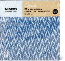 K&C serviettes 33x33cm
