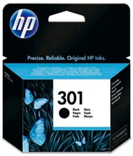 HP CH561EE Nr. 301 black Cartouche d’encre