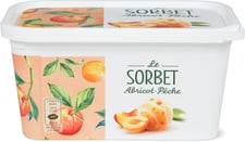 Glace en bac Sorbet Abricot Pêche