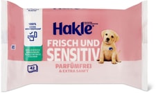 Lingettes imprégnées Propreté sensible