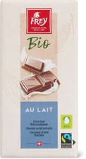 Frey Fairtrade Bio Plaque de chocolat au lait