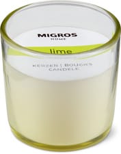 Bougie parfumeé en verre (Goût: LIME)