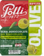 Polli Olives vertes dénoyautées