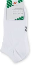 Lady's sneakers 5-prs (Farbe: white, Grösse: 35-38)