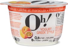 Oh! Yogurt Greek style pêche-maracuja