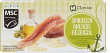 M-Classic MSC Anchois Anchois de la mer Cantabrique à l’huile d’olive