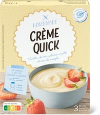 Homemade Crème Quick vanille