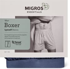 Men's Boxer Lyocell (Farbe: blue, Grösse: XL)