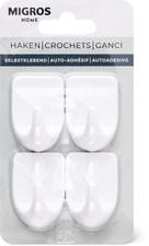 MHOME Petits crochets, blanc
