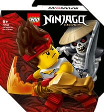LEGO® NINJAGO 71730 Set de bataille épique - Kai contre Skul