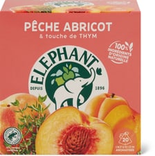 L'Elephant Infusion aux fruits Pêche abricot