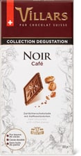 Villars Plaque de chocolat Noir Café
