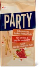 Party sticks pois chiches&paprika fumé
